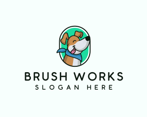 Animal Puppy Veterinarian Logo