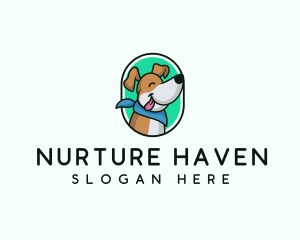 Animal Puppy Veterinarian logo