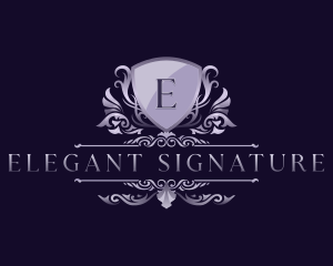 Ornamental Crest Boutique logo design