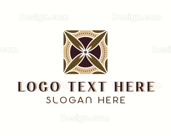 Flooring Pattern Paving Logo