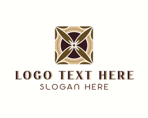 Flooring Pattern Paving Logo