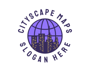 Global Cityscape Architecture logo design