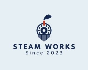 Steam Engine Train  logo