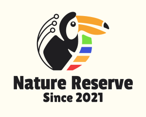 Toucan Wildlife Reserve logo design