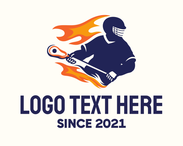 Lacrosse logo example 3