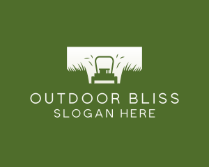 Lawn Mower Yard logo design