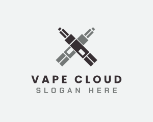 Vape E-Liquid Vaping logo design