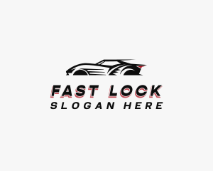 Fast Automotive Car logo design