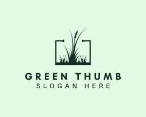 Gardening Grass Lawn logo