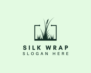 Gardening Grass Lawn logo design