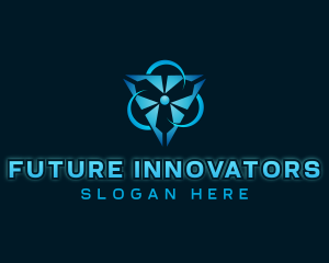 Cyber Technology Innovation logo design