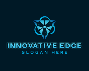 Cyber Technology Innovation logo design