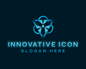 Cyber Technology Innovation logo design