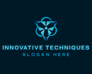 Cyber Technology Innovation logo design