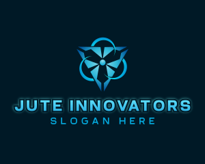 Cyber Technology Innovation logo design