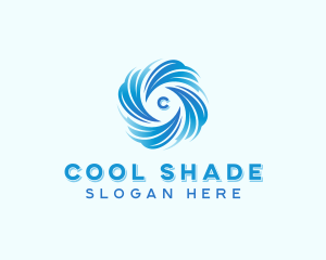 Cooling Wind Ventilation logo design