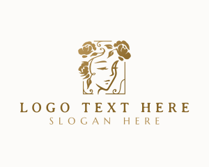 Floral Woman Beauty logo