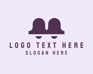 Notification - Modern Twin Bell logo design
