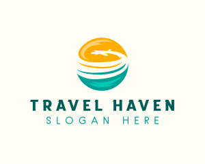 Plane Travel Tourism logo