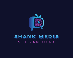 Television Media Entertainment logo design