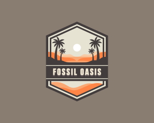 Desert Outdoor Adventure logo design