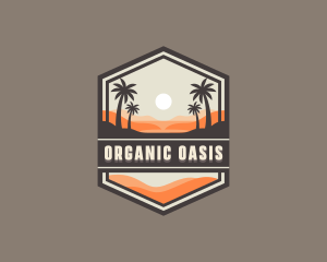 Desert Outdoor Adventure logo design