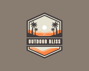 Desert Outdoor Adventure logo design