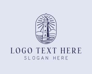 Coastal Sailor Lighthouse logo