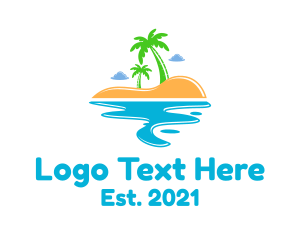 Summer Beach Island  logo