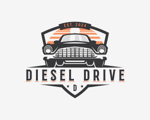 Car Driving Restoration logo design