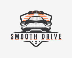 Car Driving Restoration logo design