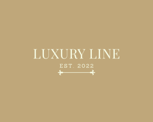 Classy Serif Wordmark logo design