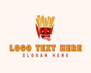 Cartoon Fries Restaurant logo