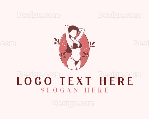 Sexy Woman Lingerie Logo