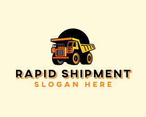 Truck Haul Construction logo design