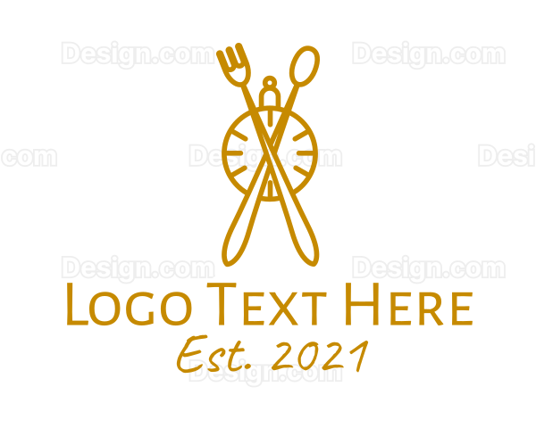 Kitchen Utensil Timer Logo