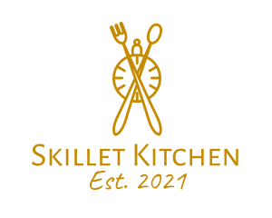 Kitchen Utensil Timer  logo design