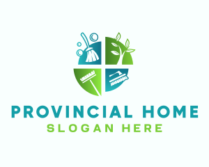 Home Cleaning Company logo design