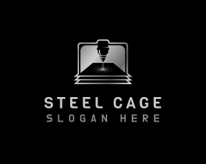 Laser Metal Cutter logo design