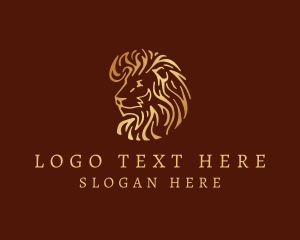 Lion - Lion Wildlife Safari logo design