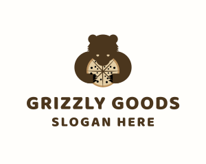 Pizza Grizzly Bear logo