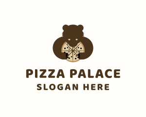 Pizza Grizzly Bear logo