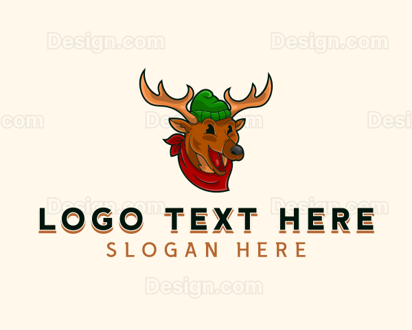 Outdoor Moose Camper Logo