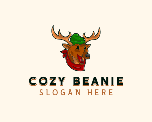 Outdoor Moose Camper logo design