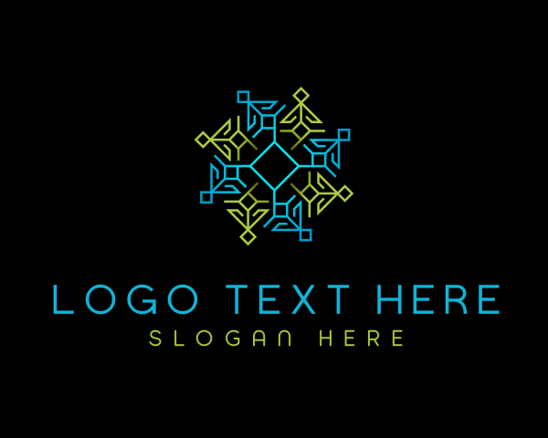 Geometric Pattern Tech logo