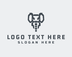 Geometric Game Elephant  logo