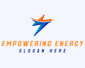 Lightning Bolt Energy logo design