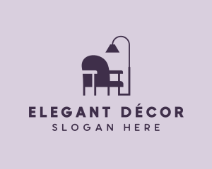 Chair Furniture Decor logo design