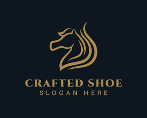 Luxury Stallion Horse logo