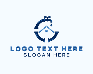 Plumbing Faucet Pipes logo